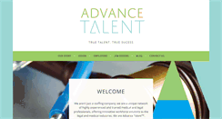 Desktop Screenshot of advancetalent.com